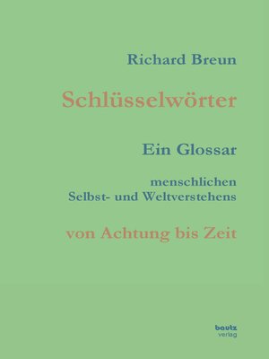 cover image of Schlüsselwörter